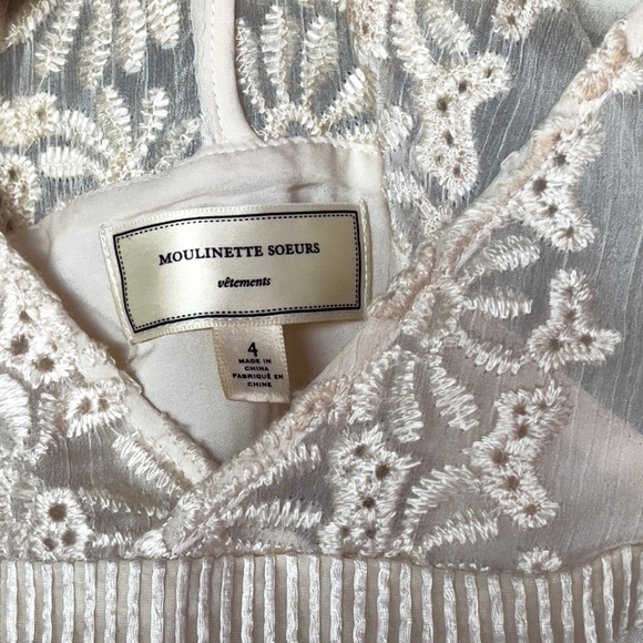 Anthropologie Moulinette Soeurs Embroidered Dress - Picture 4 of 4